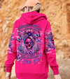 HOW HEARTLESS I CAN BE TATTOO SKULL MESSY BUN ALL OVER PRINT - TLNT2602255