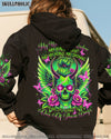 IT'S GOING TO BE ONE OF THOSE DAYS MESSY BUN SKULL ALL OVER PRINT   - TLNT2603255