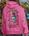 BUT DID YOU DIE MOM LIFE SKULL MESSY BUN ALL OVER PRINT - TLNT2703255