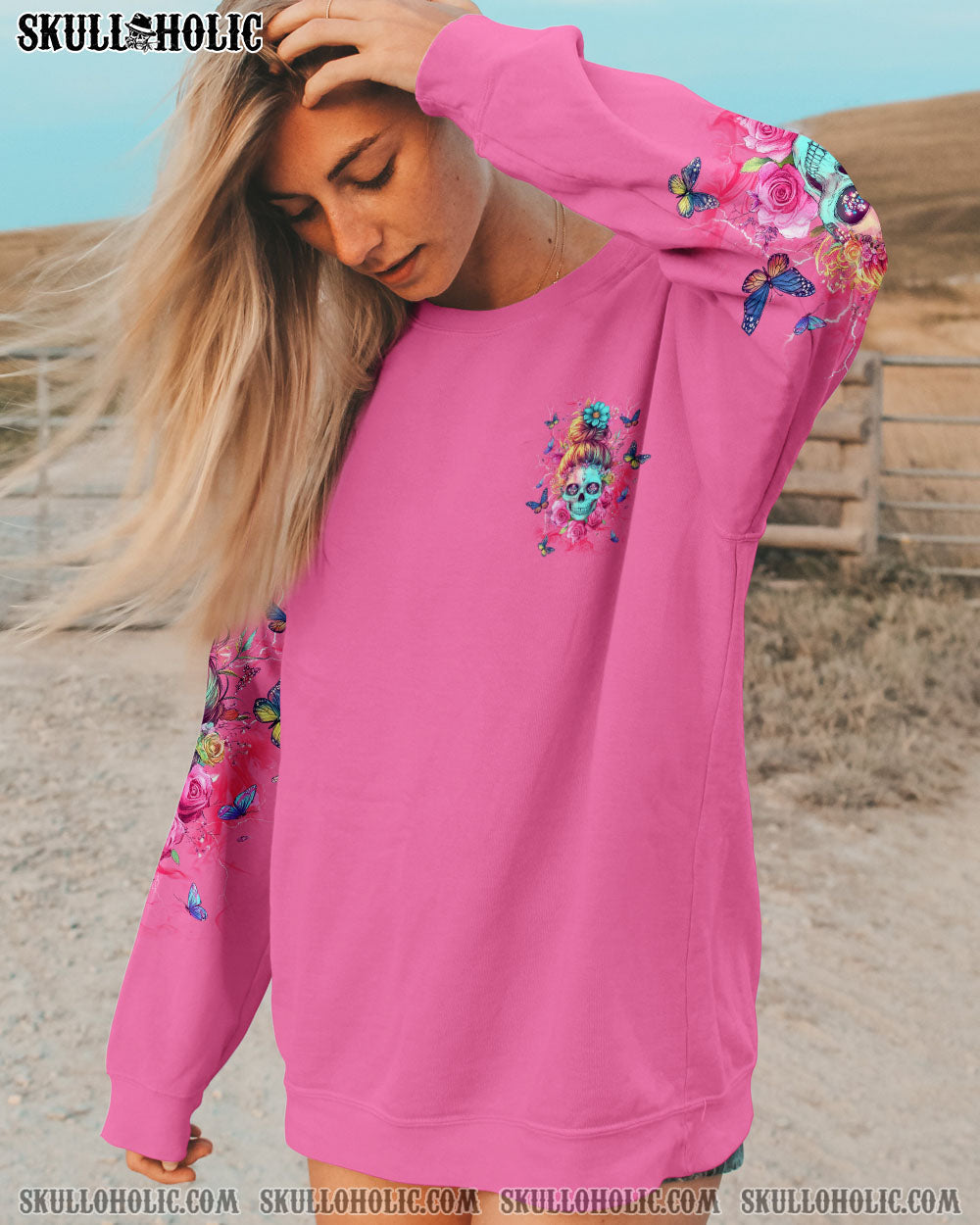 BUT DID YOU DIE MOM LIFE SKULL MESSY BUN ALL OVER PRINT - TLNT2703255