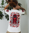 HOW HEARTLESS I CAN BE SKULL MESSY BUN ALL OVER PRINT - TLNT2802255