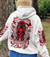 HOW HEARTLESS I CAN BE SKULL MESSY BUN ALL OVER PRINT - TLNT2802255
