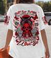 HOW HEARTLESS I CAN BE SKULL MESSY BUN ALL OVER PRINT - TLNT2802255