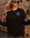 BEHIND EVERY BAD B MESSY BUN SKULL ALL OVER PRINT - TLNT2803245