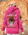 GOD GIFTED ME TWO TITLES MOM AND GRANDMA MESSY BUN SKULL ALL OVER PRINT  - TLNZ0204251