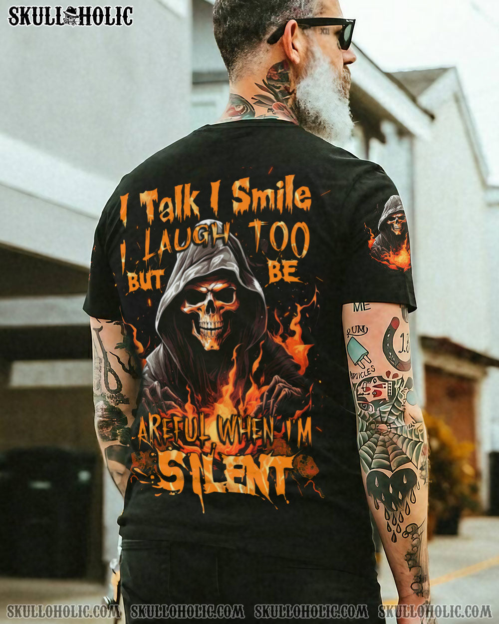 BE CAREFUL WHEN I'M SILENT ALL OVER PRINT - TYTD2909232