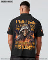 BE CAREFUL WHEN I'M SILENT ALL OVER PRINT - TYTD2909232
