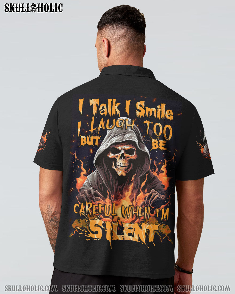 BE CAREFUL WHEN I'M SILENT ALL OVER PRINT - TYTD2909232