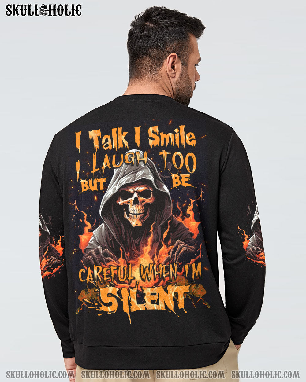 BE CAREFUL WHEN I'M SILENT ALL OVER PRINT - TYTD2909232