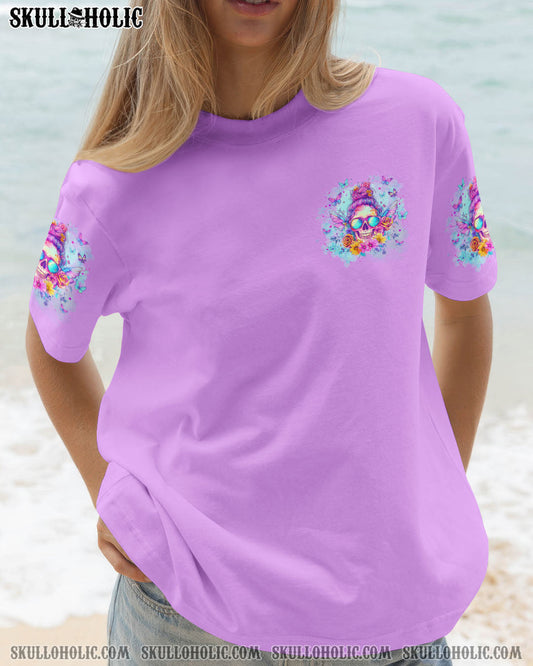 KARMA FAIRY SKULL MESSY BUN ALL OVER PRINT - TLNZ0304251