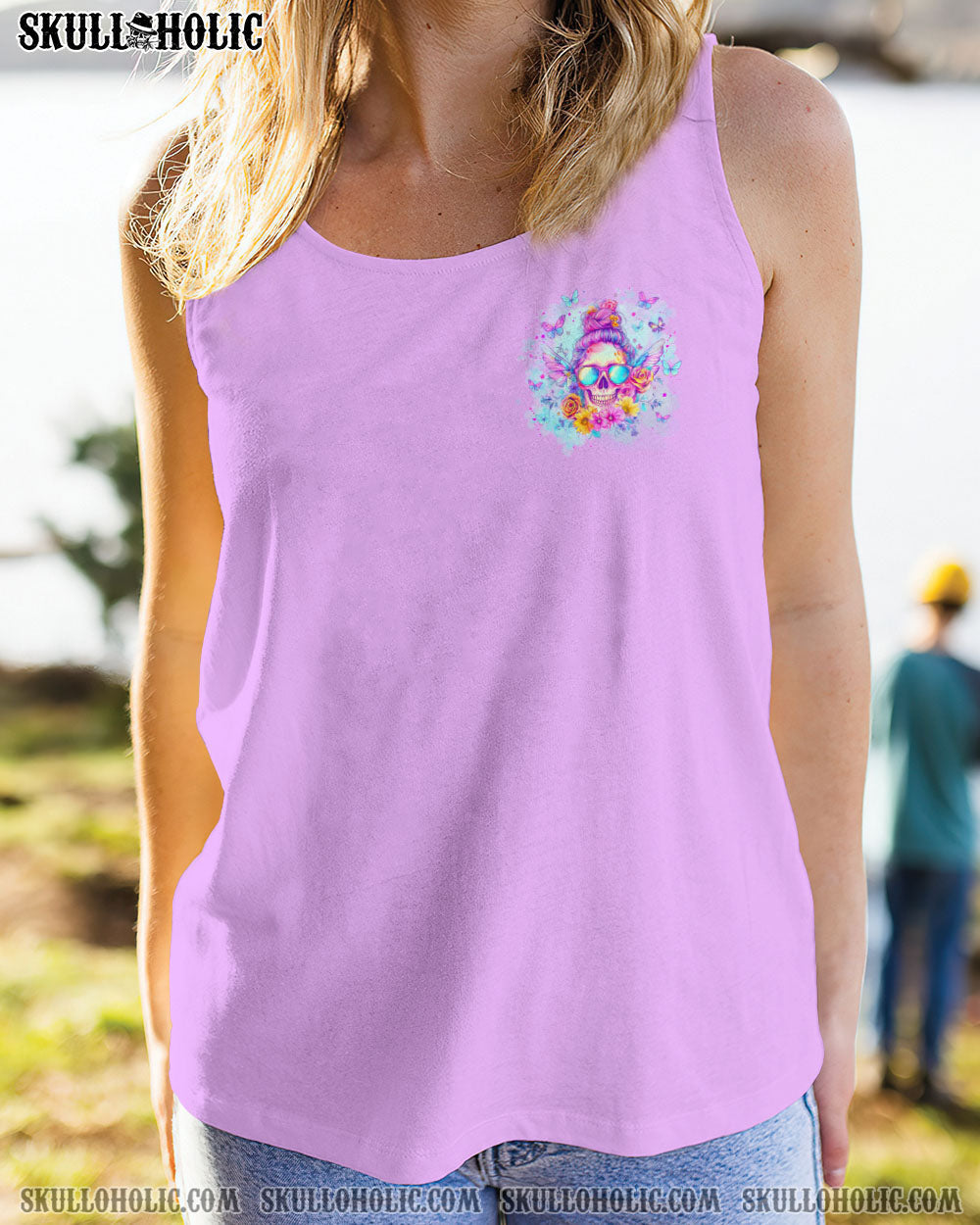 KARMA FAIRY SKULL MESSY BUN ALL OVER PRINT - TLNZ0304251
