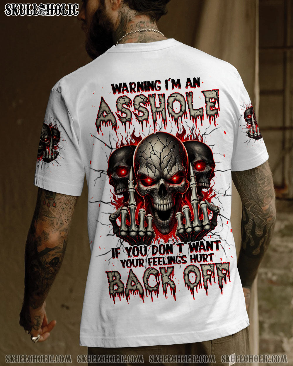 WARNING I'M AN A SKULL ALL OVER PRINT - TLNZ0409241