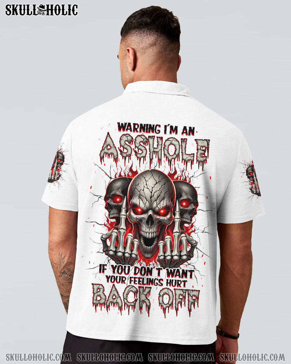 WARNING I'M AN A SKULL ALL OVER PRINT - TLNZ0409241