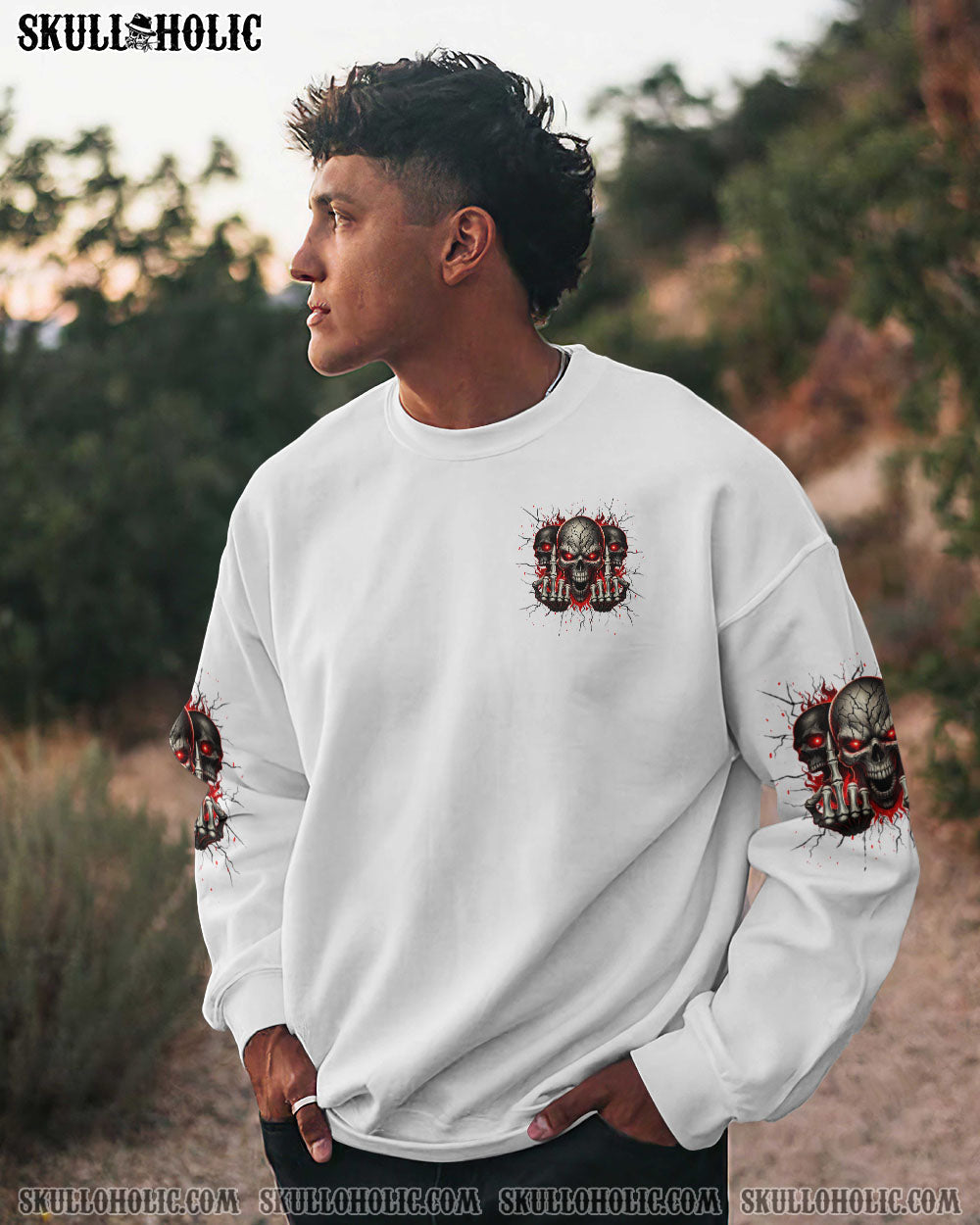 WARNING I'M AN A SKULL ALL OVER PRINT - TLNZ0409241