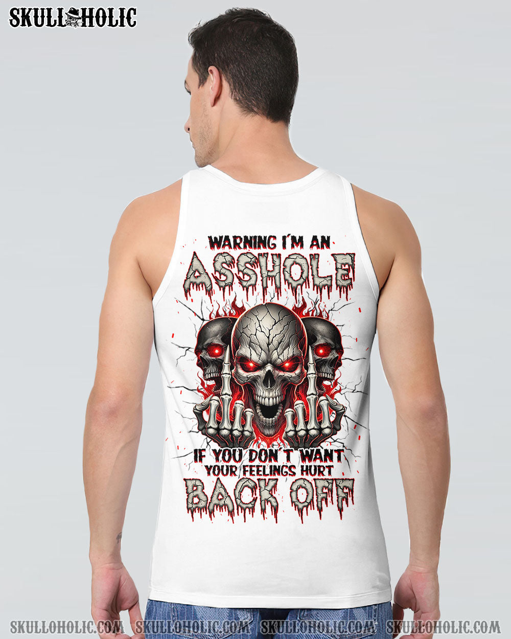 WARNING I'M AN A SKULL ALL OVER PRINT - TLNZ0409241