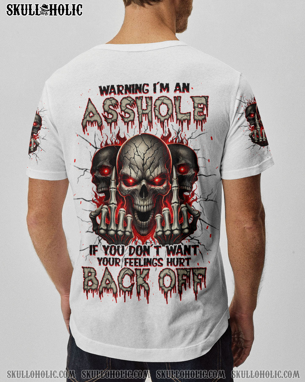 WARNING I'M AN A SKULL ALL OVER PRINT - TLNZ0409241