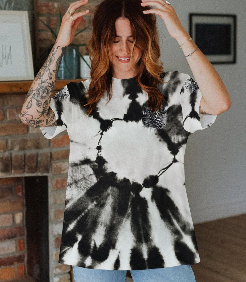 HOW HEARTLESS I CAN BE TATTOO SKULL LADY ALL OVER PRINT - TLNZ0703251