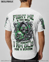 FIGHT ME IF YOU WISH REAPER SKULL ALL OVER PRINT -  TLNZ0802251