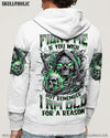 FIGHT ME IF YOU WISH REAPER SKULL ALL OVER PRINT -  TLNZ0802251