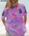 I DO WHAT I WANT MESSY BUN SKULL ALL OVER PRINT  - TLNZ0805253