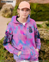 I DO WHAT I WANT MESSY BUN SKULL ALL OVER PRINT  - TLNZ0805253