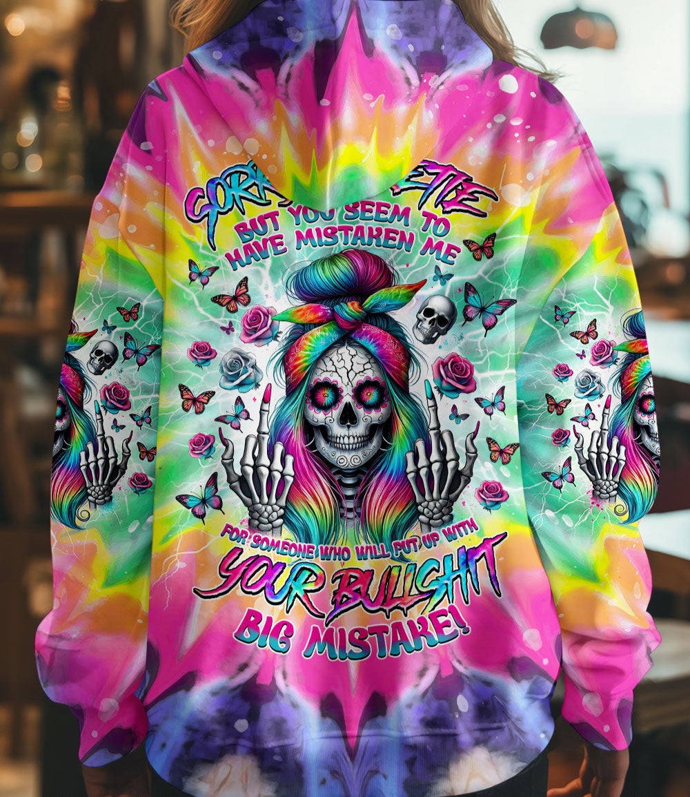 SORRY SWEETIE SKULL LADY ALL OVER PRINT - TLNZ1103251