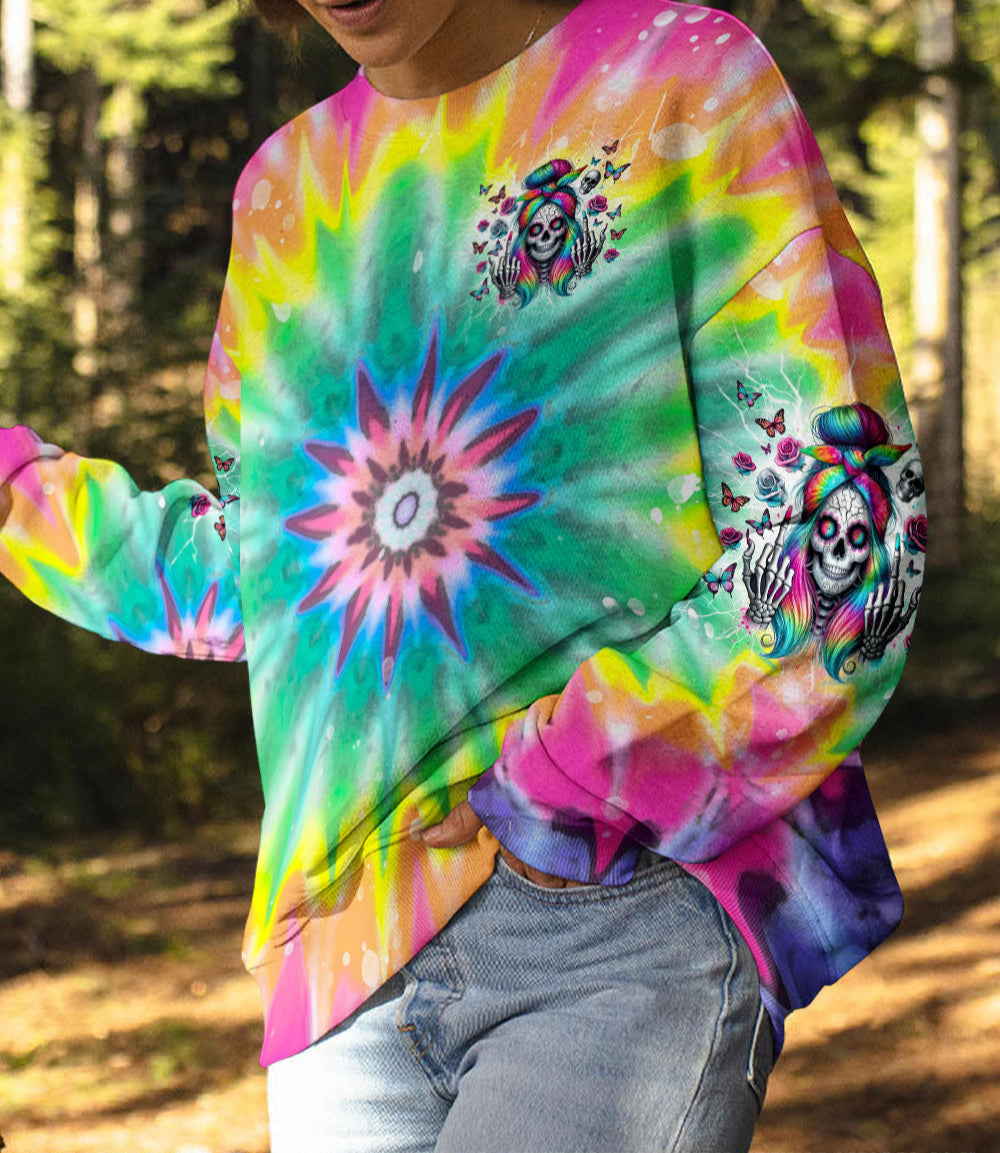 SORRY SWEETIE SKULL LADY ALL OVER PRINT - TLNZ1103251