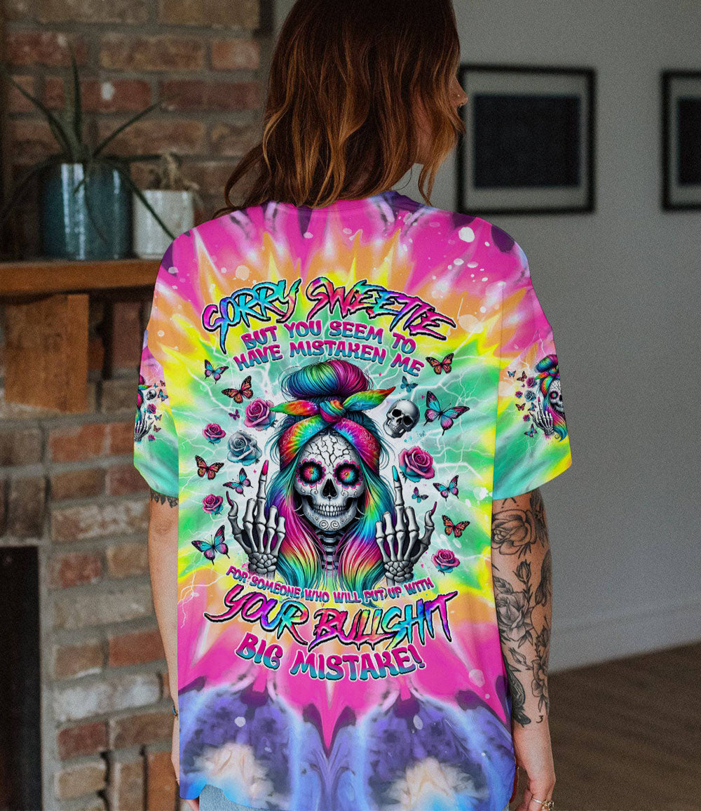 SORRY SWEETIE SKULL LADY ALL OVER PRINT - TLNZ1103251