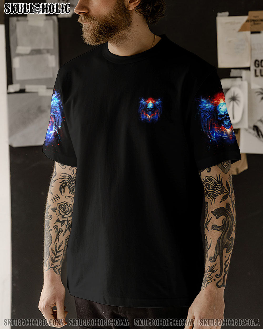 I CAN FIX STUPID SKULL ALL OVER PRINT - TLNZ1109231
