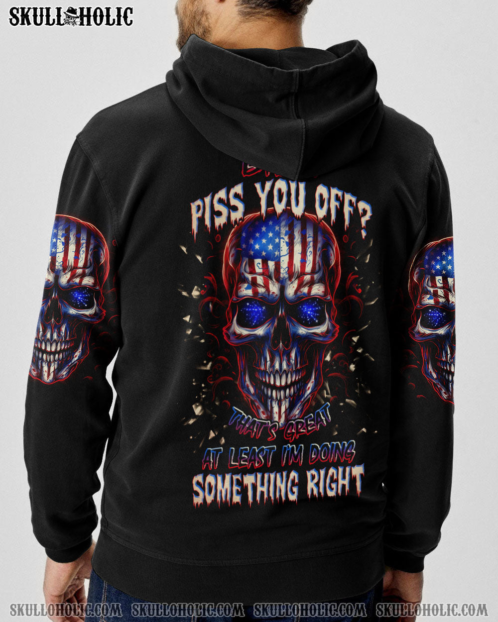 DID I PISS YOU OFF SKULL FLAG ALL OVER PRINT - TLNZ1207233