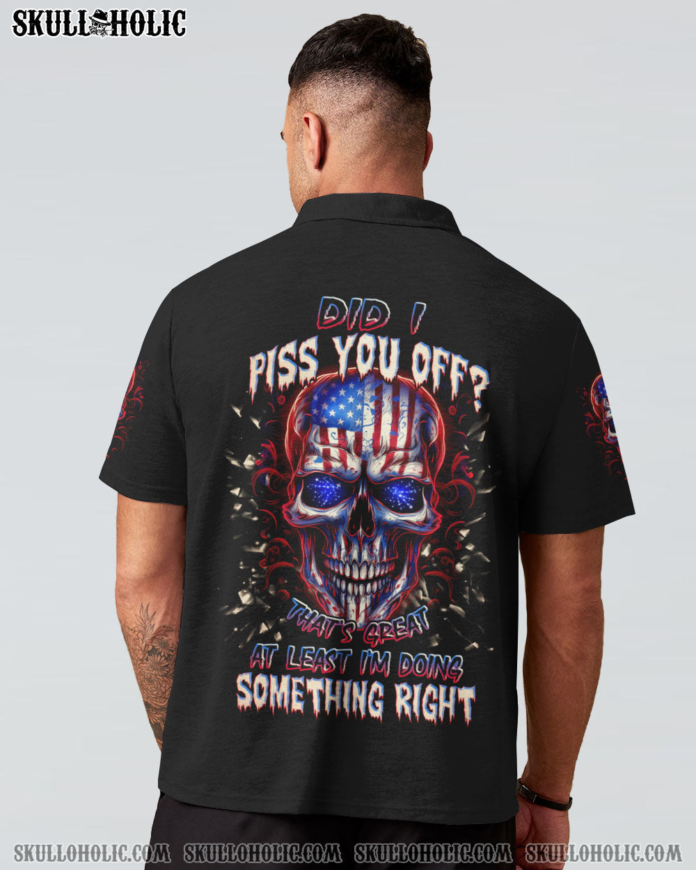 DID I PISS YOU OFF SKULL FLAG ALL OVER PRINT - TLNZ1207233