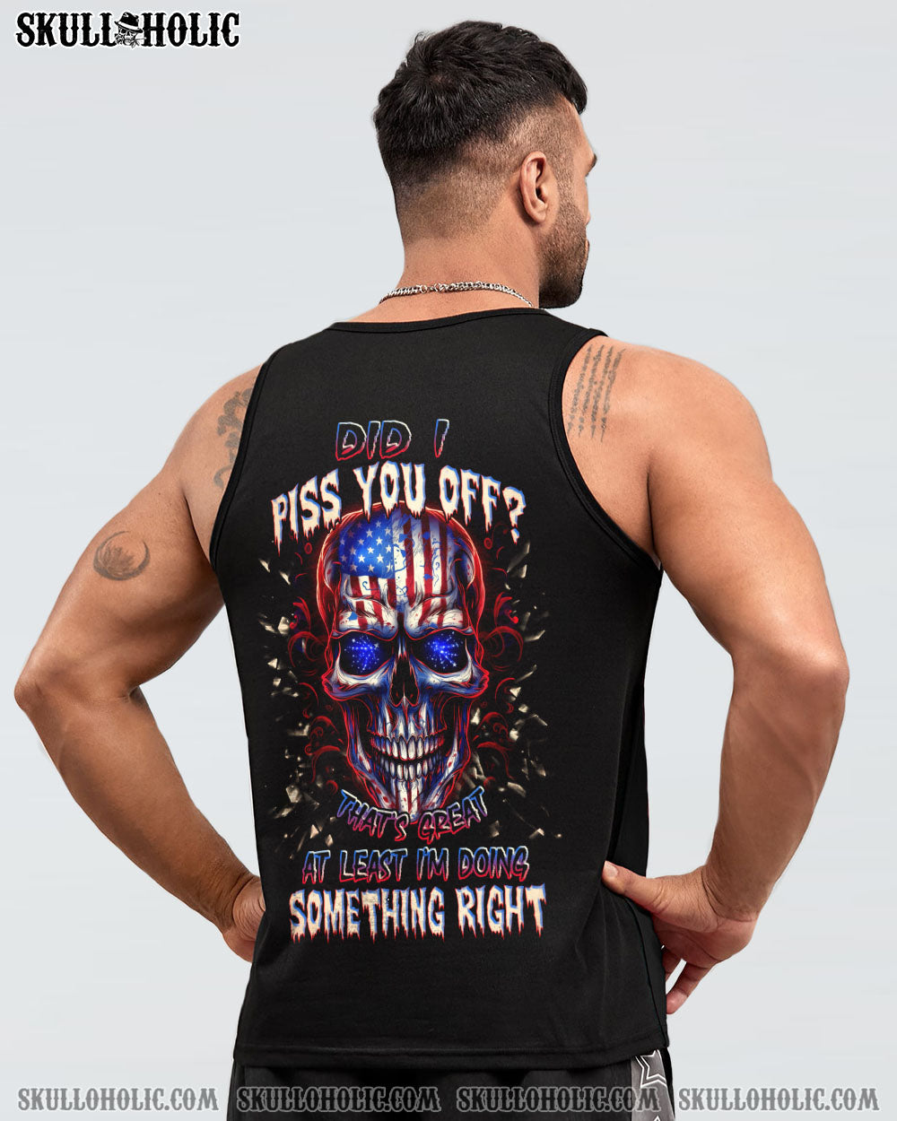 DID I PISS YOU OFF SKULL FLAG ALL OVER PRINT - TLNZ1207233