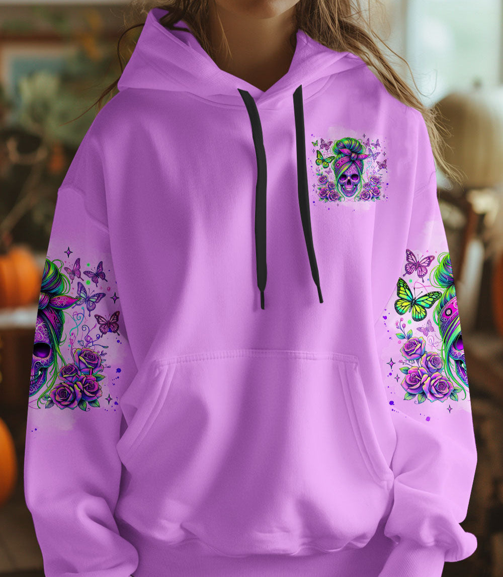 CHAOS COORDINATOR MESSY BUN ALL OVER PRINT - TLNZ2003251