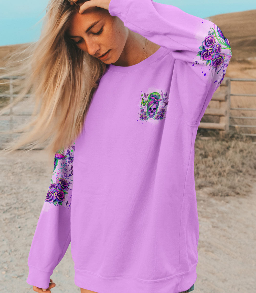 CHAOS COORDINATOR MESSY BUN ALL OVER PRINT - TLNZ2003251