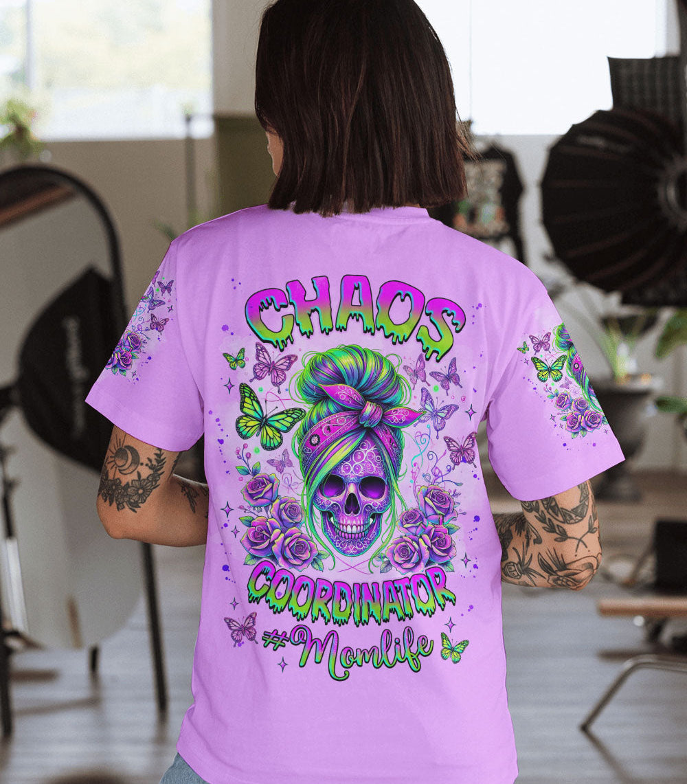 CHAOS COORDINATOR MESSY BUN ALL OVER PRINT - TLNZ2003251