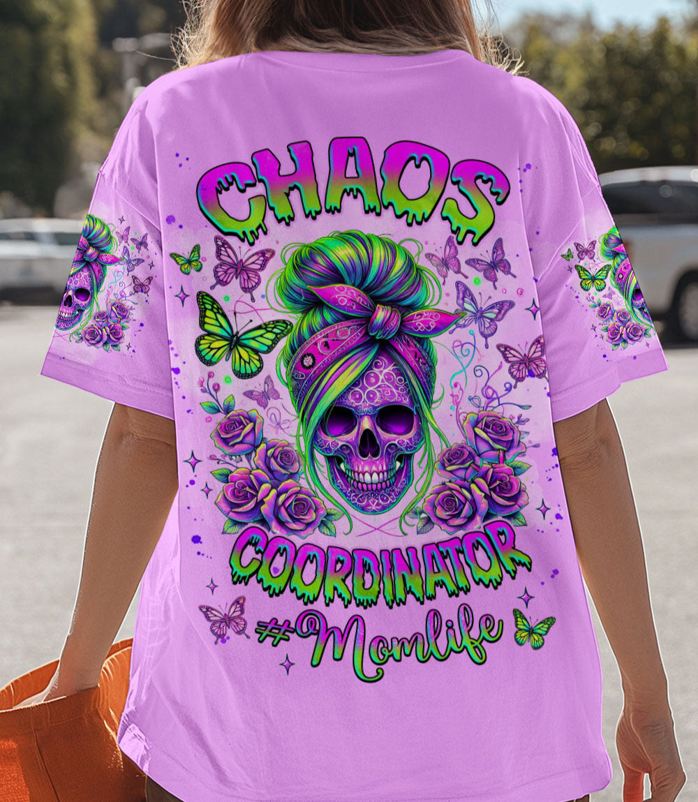 CHAOS COORDINATOR MESSY BUN ALL OVER PRINT - TLNZ2003251