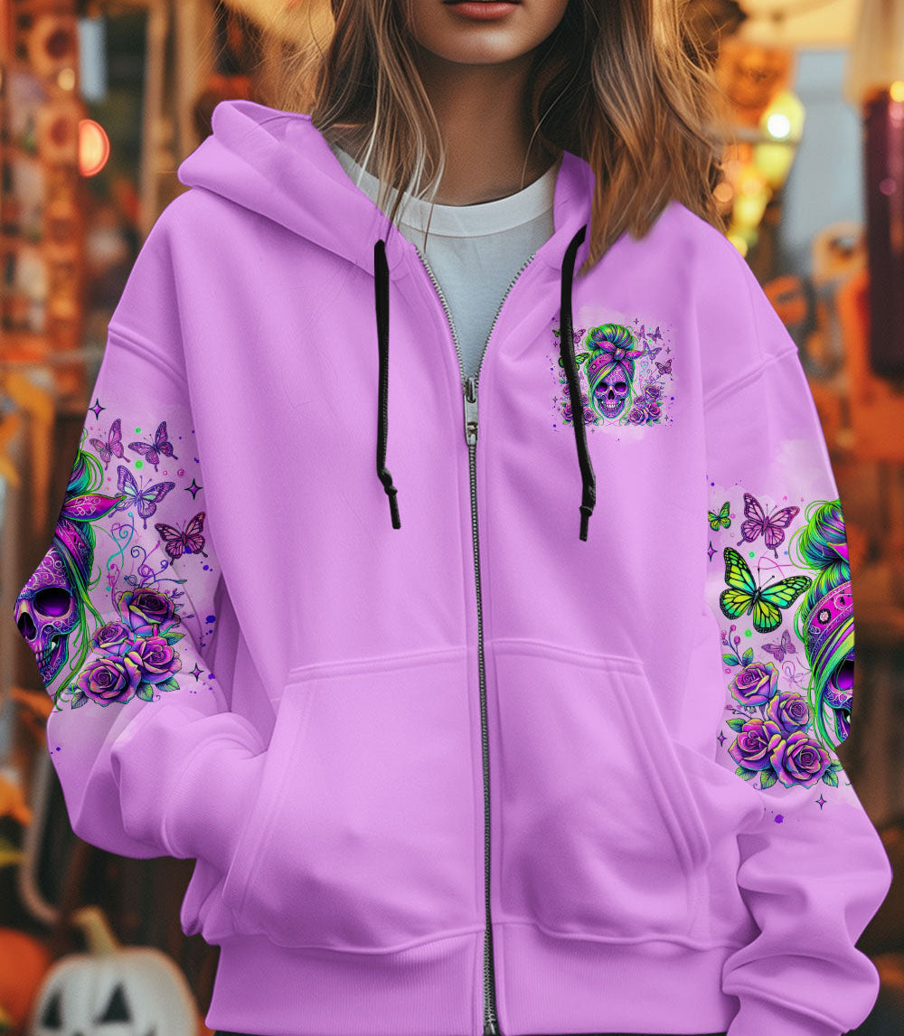 CHAOS COORDINATOR MESSY BUN ALL OVER PRINT - TLNZ2003251