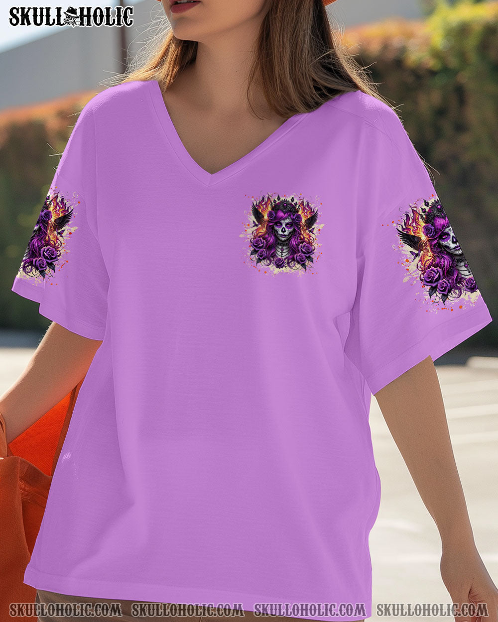 HOW HEARTLESS I CAN BE SKULL LADY ALL OVER PRINT - TLNZ2012241