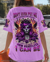 HOW HEARTLESS I CAN BE SKULL LADY ALL OVER PRINT - TLNZ2012241