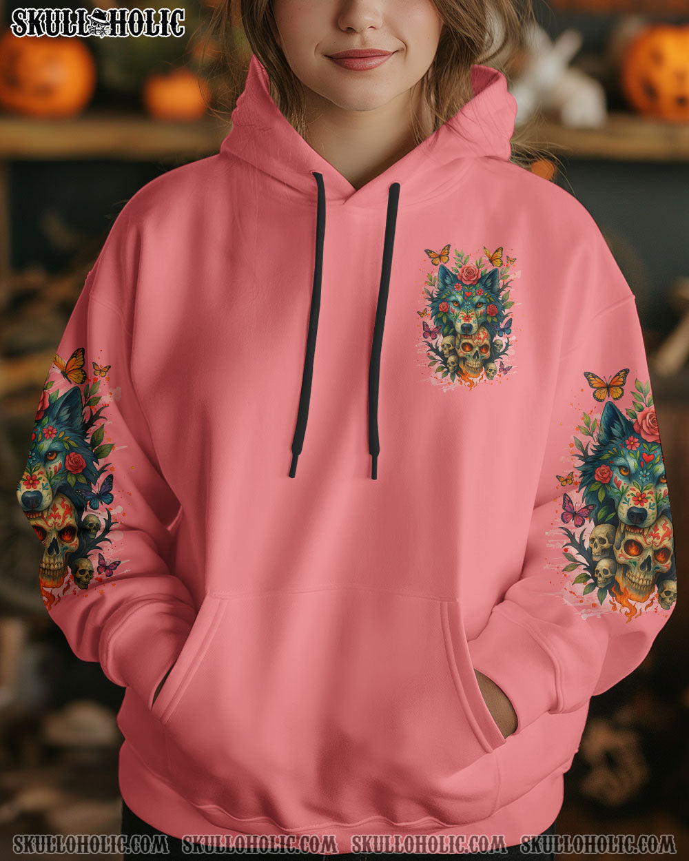 YOUR FIRST MISTAKE WOLF ROSE ALL OVER PRINT - TLNZ2104251