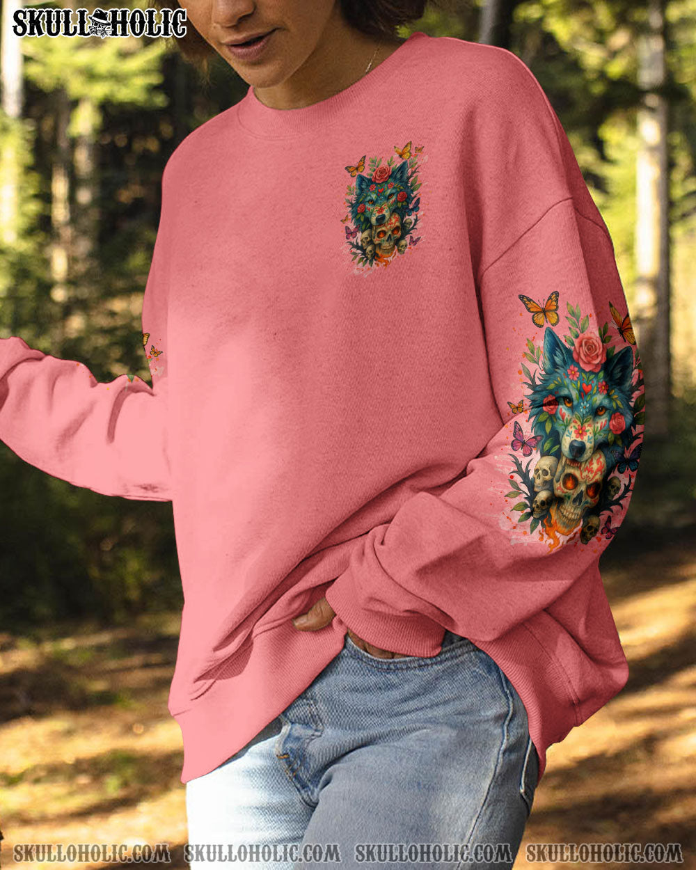 YOUR FIRST MISTAKE WOLF ROSE ALL OVER PRINT - TLNZ2104251