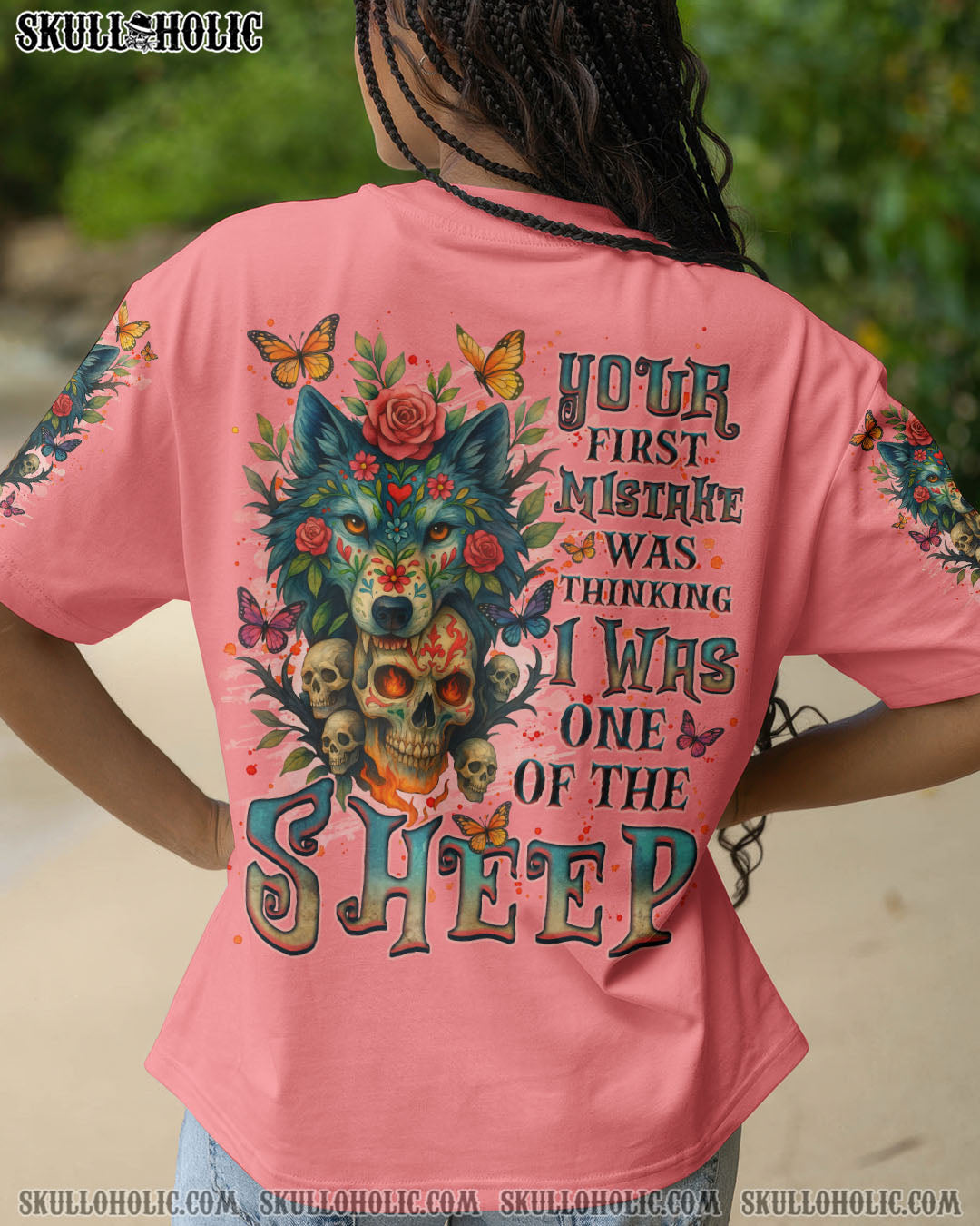 YOUR FIRST MISTAKE WOLF ROSE ALL OVER PRINT - TLNZ2104251