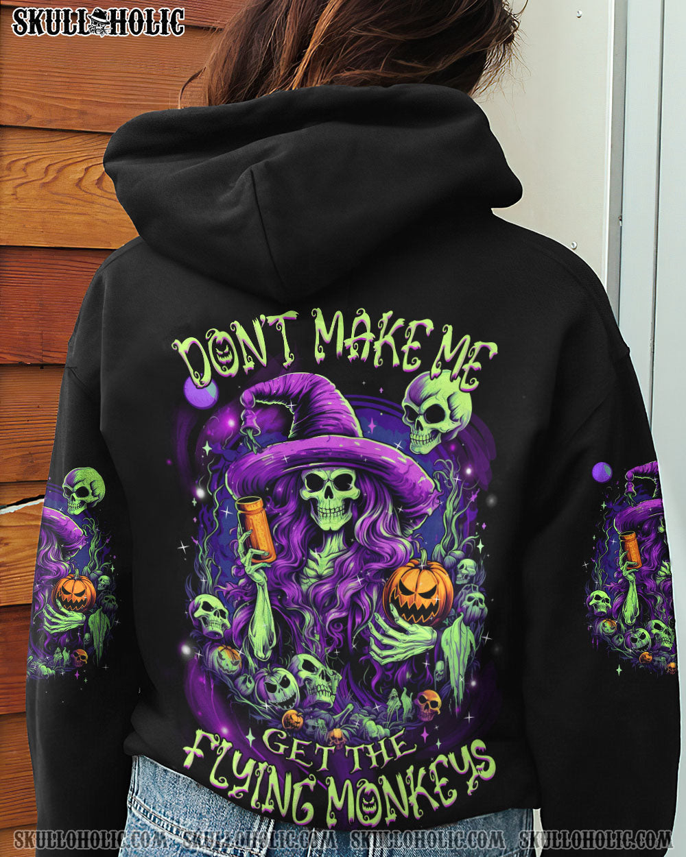 FLYING MONKEYS HALLOWEEN ALL OVER PRINT - TLNZ2208231
