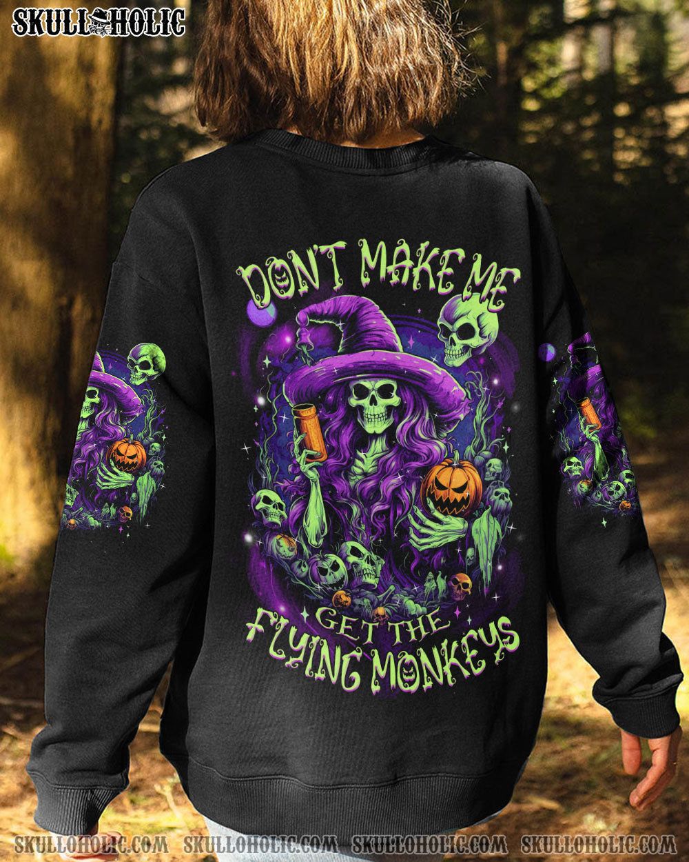 FLYING MONKEYS HALLOWEEN ALL OVER PRINT - TLNZ2208231