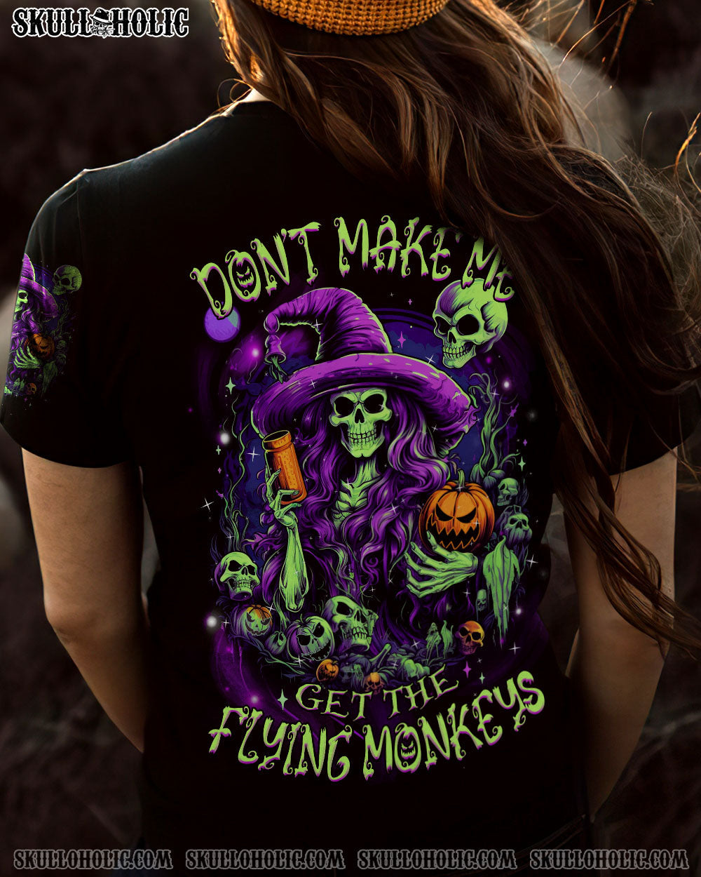 FLYING MONKEYS HALLOWEEN ALL OVER PRINT - TLNZ2208231