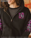 DON'T TRY TO FIGURE ME OUT SKULL MESSY BUN ALL OVER PRINT   - TLNZ2503251