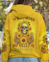 I'M BLUNT BECAUSE GOD ROLLED ME SUNFLOWER REAPER ALL OVER PRINT - TLNZ2606233
