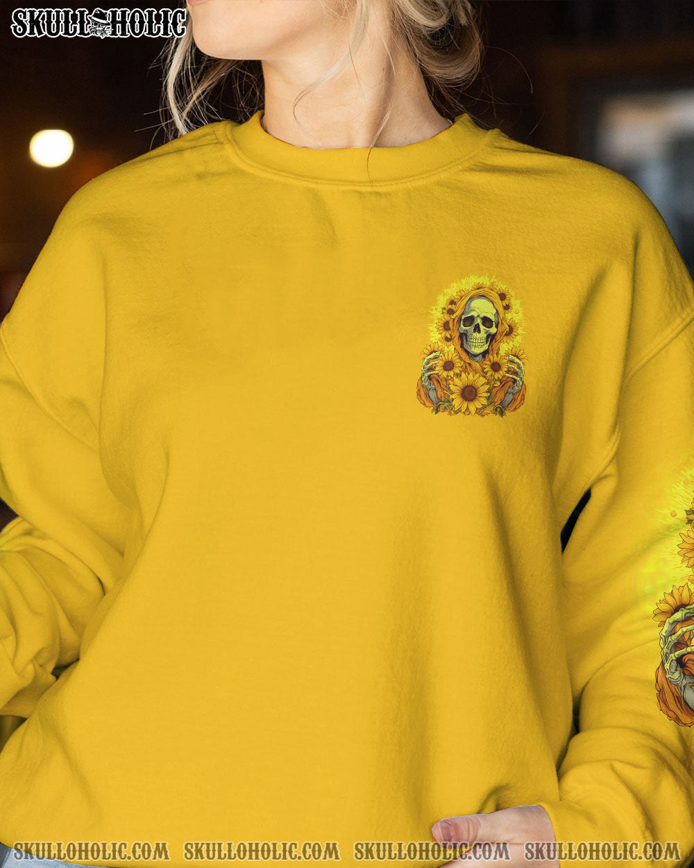 I'M BLUNT BECAUSE GOD ROLLED ME SUNFLOWER REAPER ALL OVER PRINT - TLNZ2606233