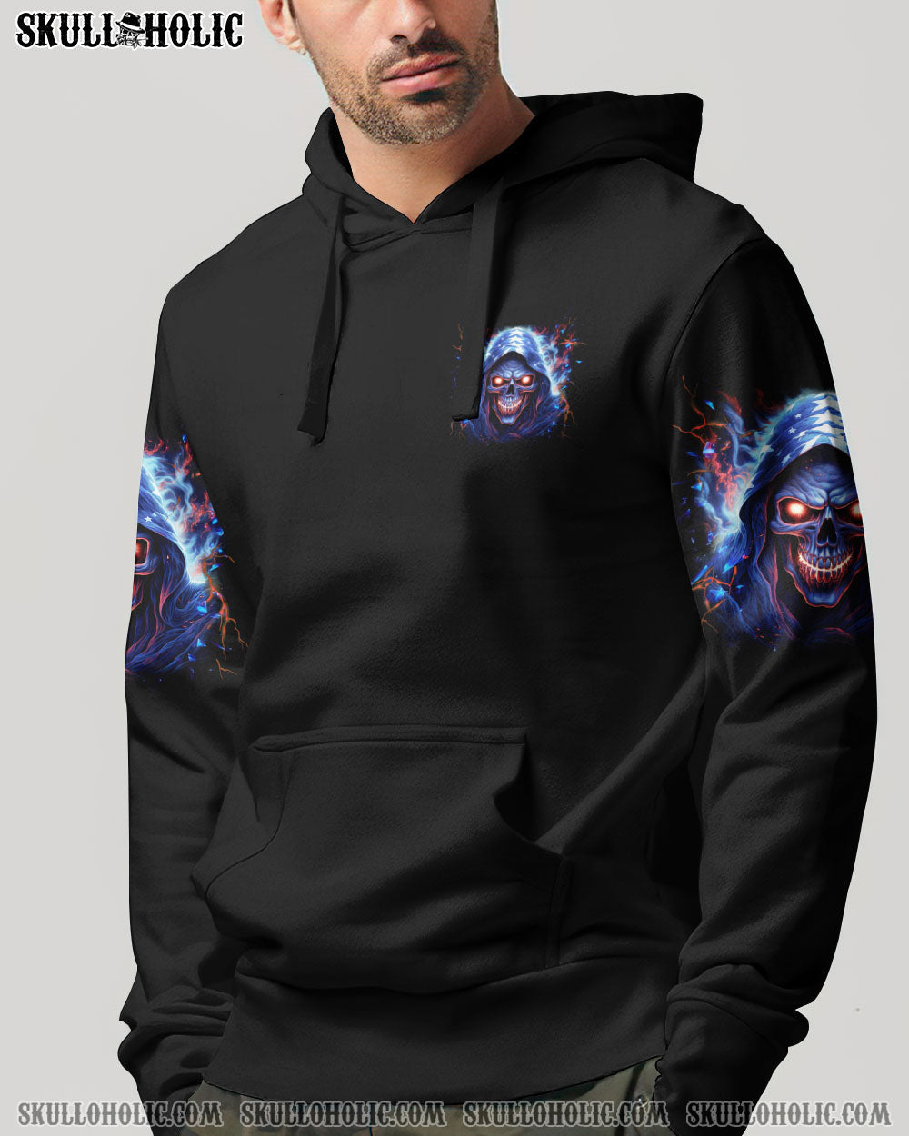 YOUR DEMONS HIDE UNDER YOUR BED SKULL REAPER ALL OVER PRINT - TLNZ2609232