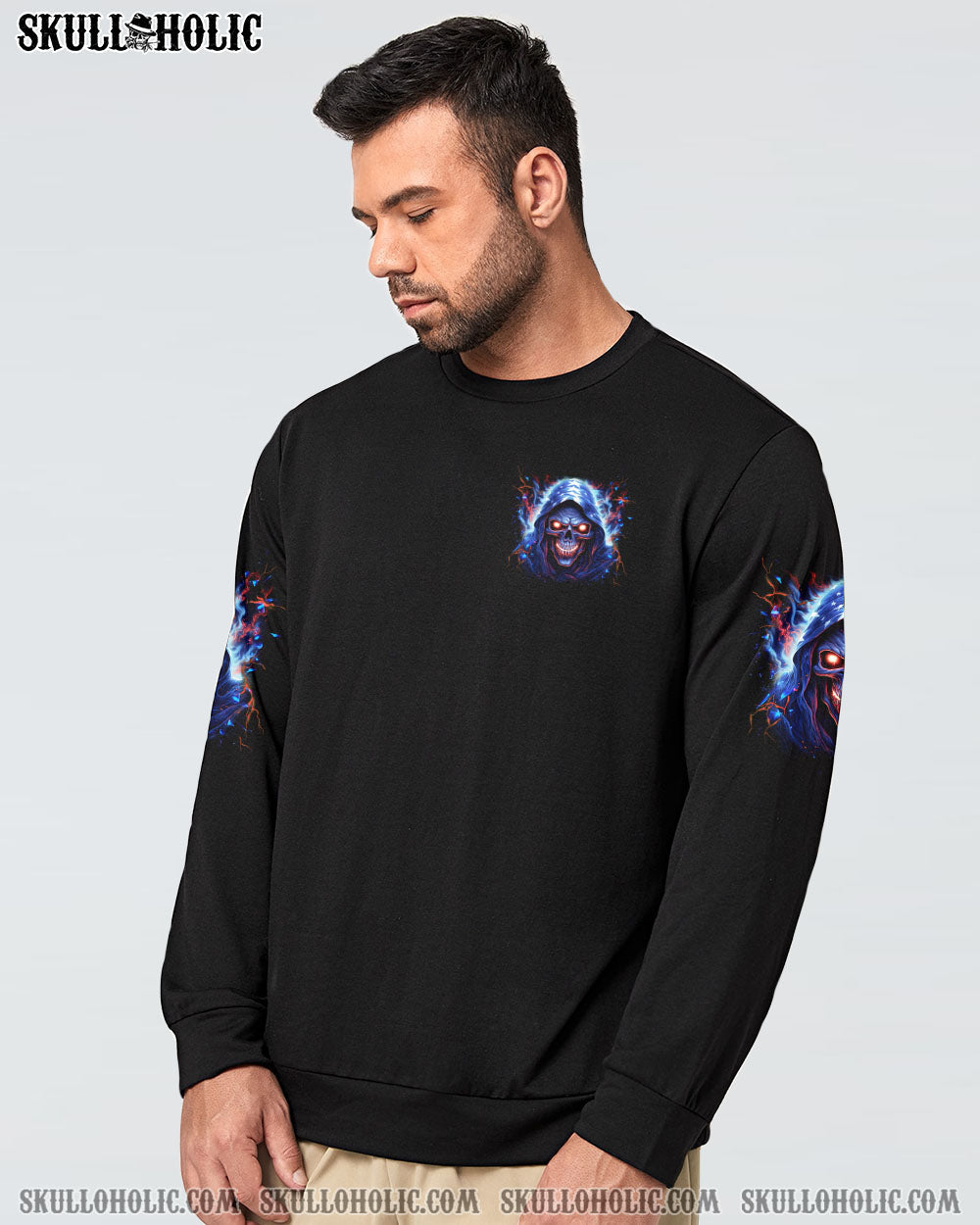 YOUR DEMONS HIDE UNDER YOUR BED SKULL REAPER ALL OVER PRINT - TLNZ2609232